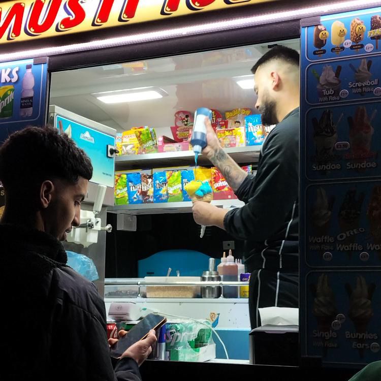 Musti Ices London event