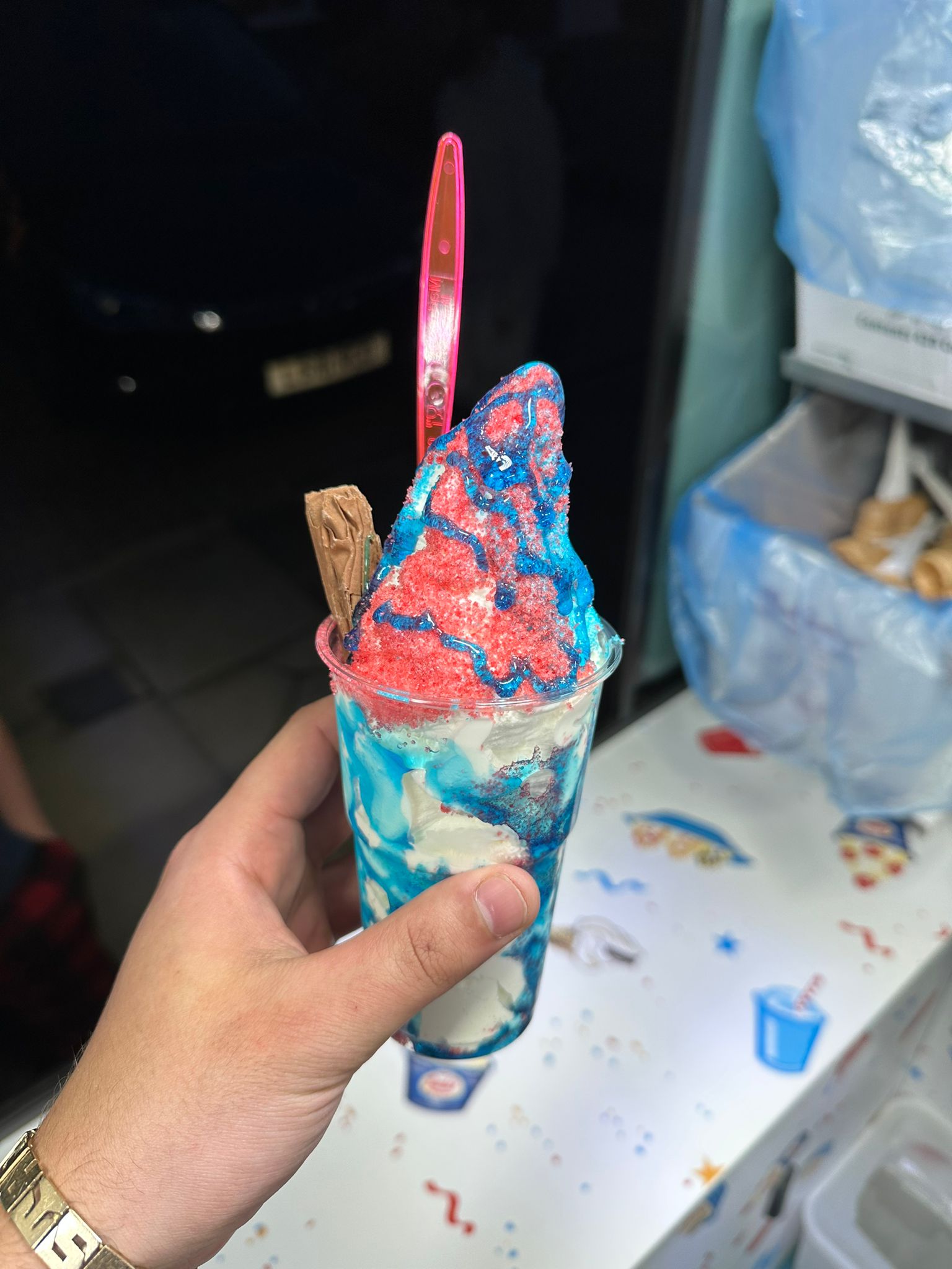 Musti Ices London event