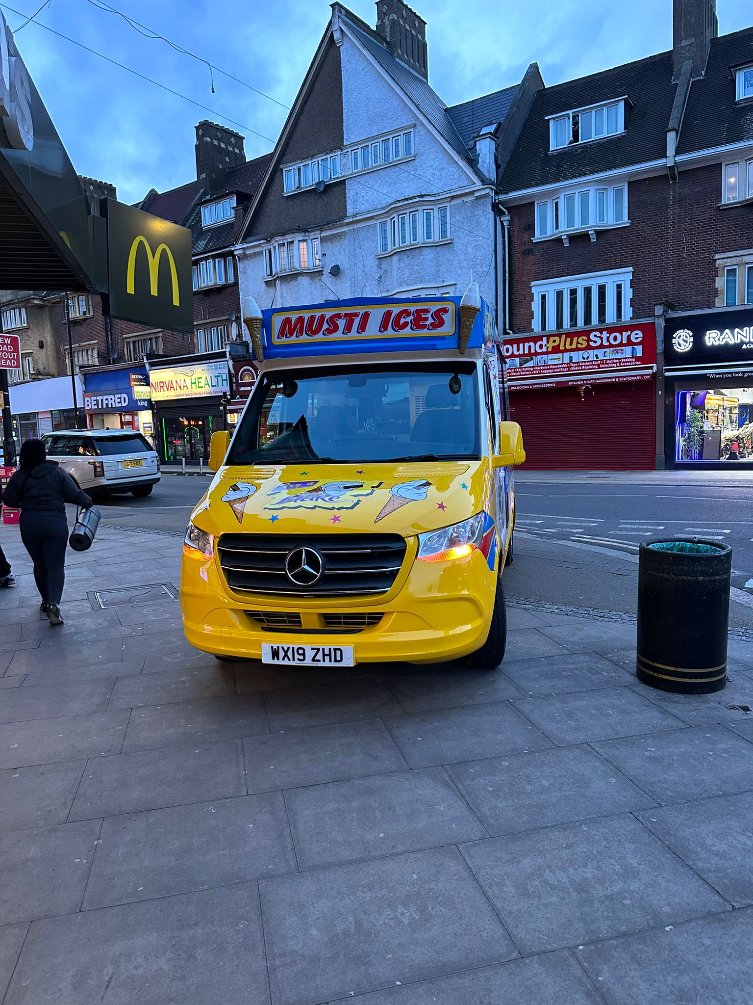 Musti Ices London event